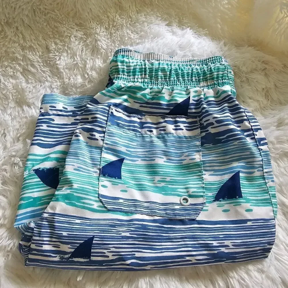 Children's Place Sport Shark Swim Trunks